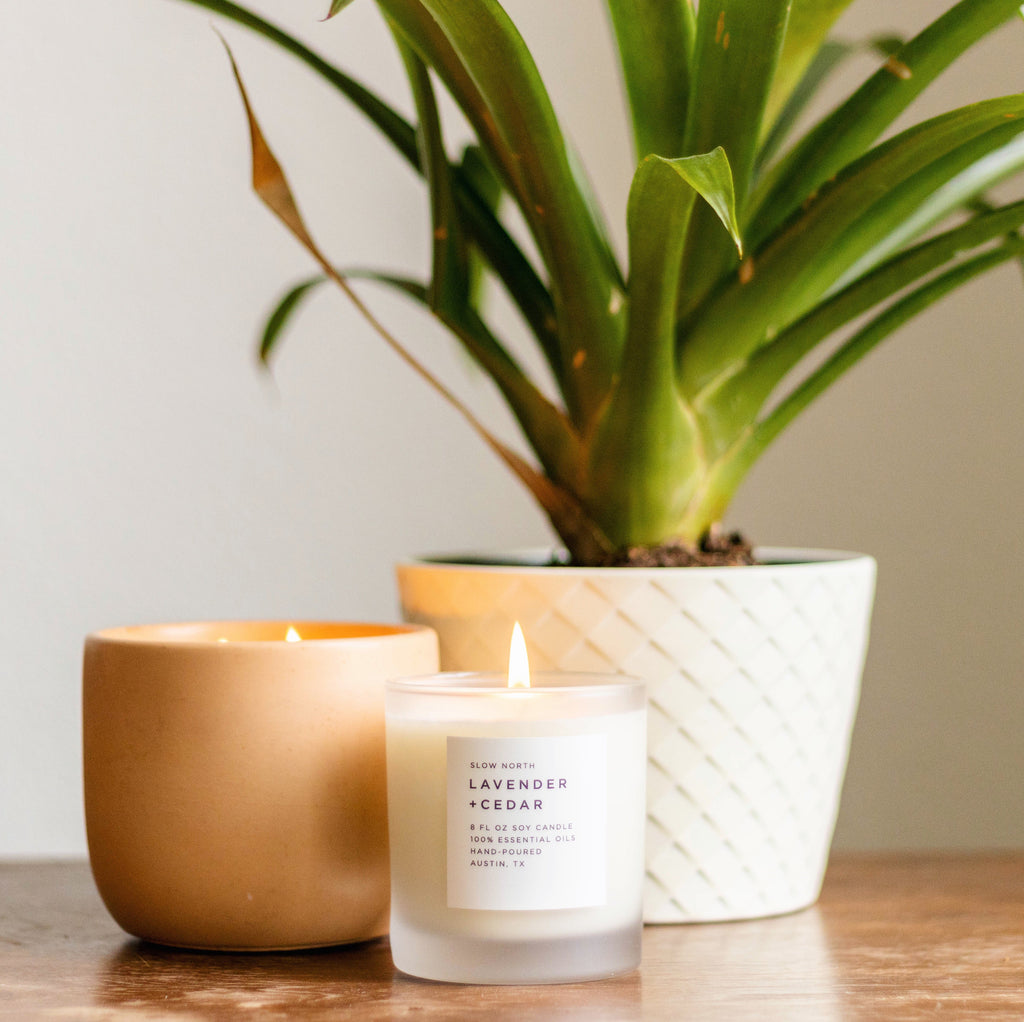 Lavender + Cedar Signature Candle
