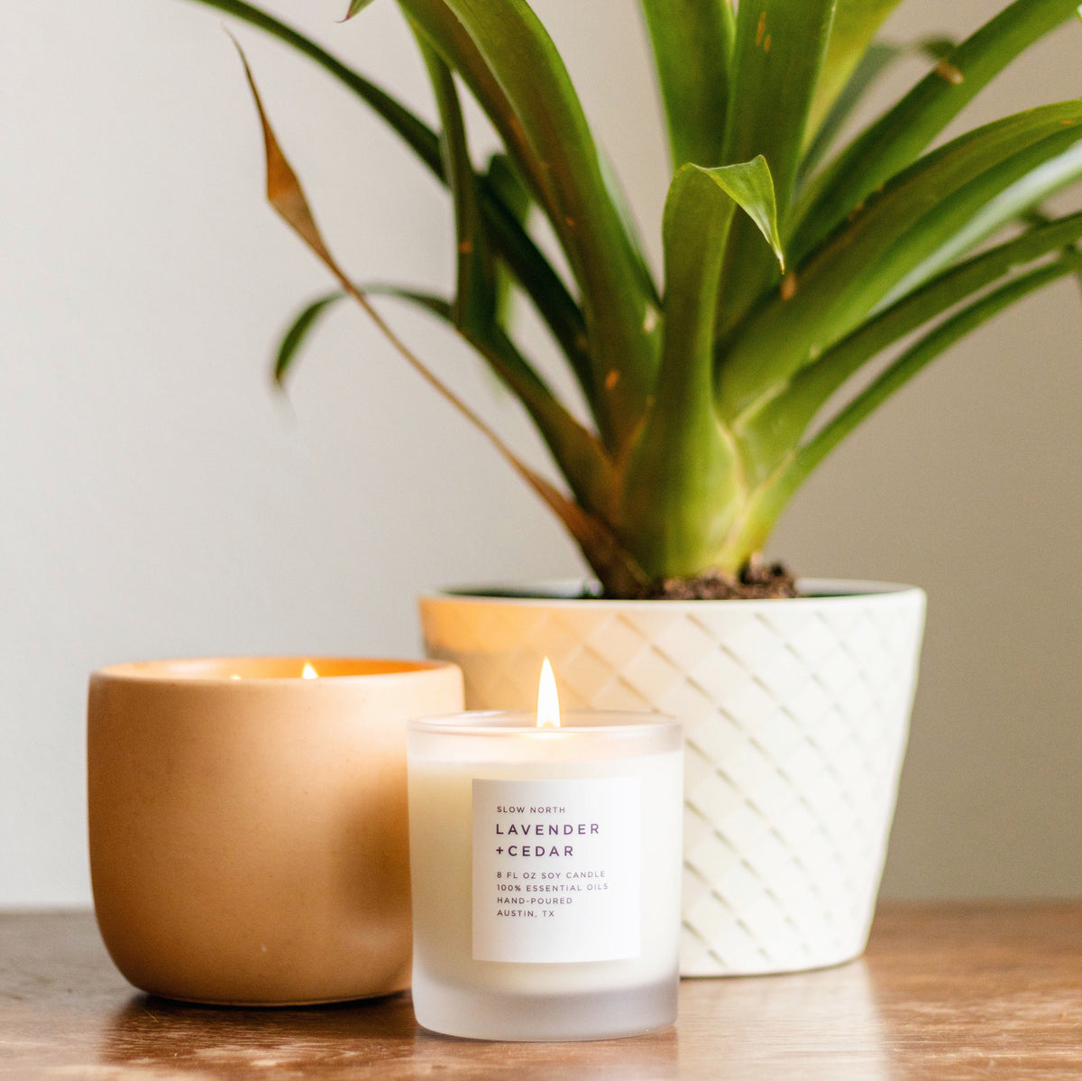 Lavender + Cedar Signature Candle