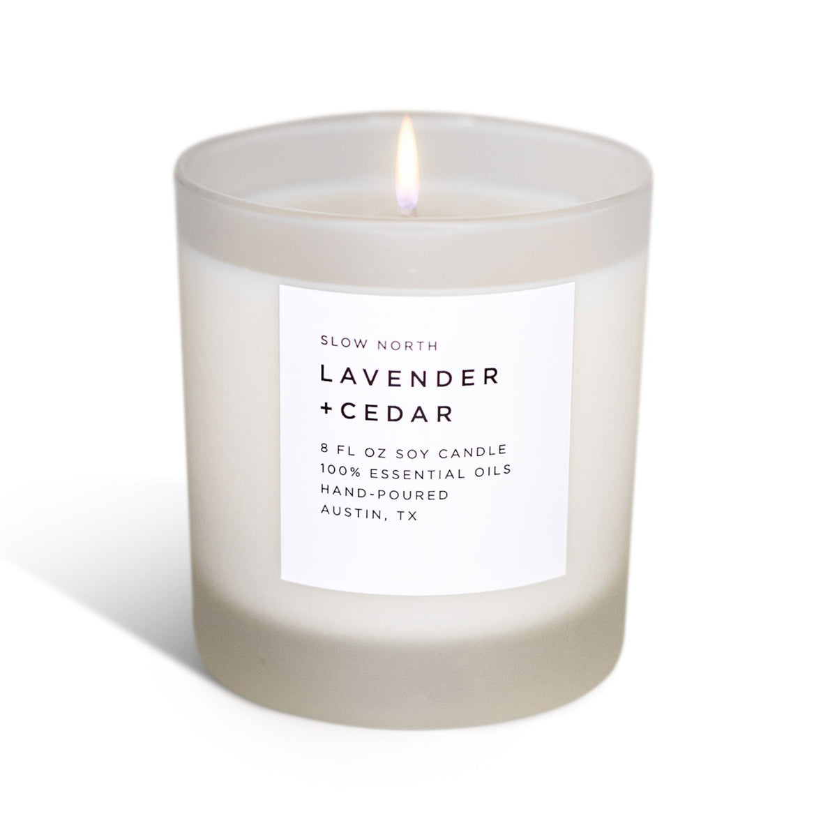 Lavender + Cedar Signature Candle